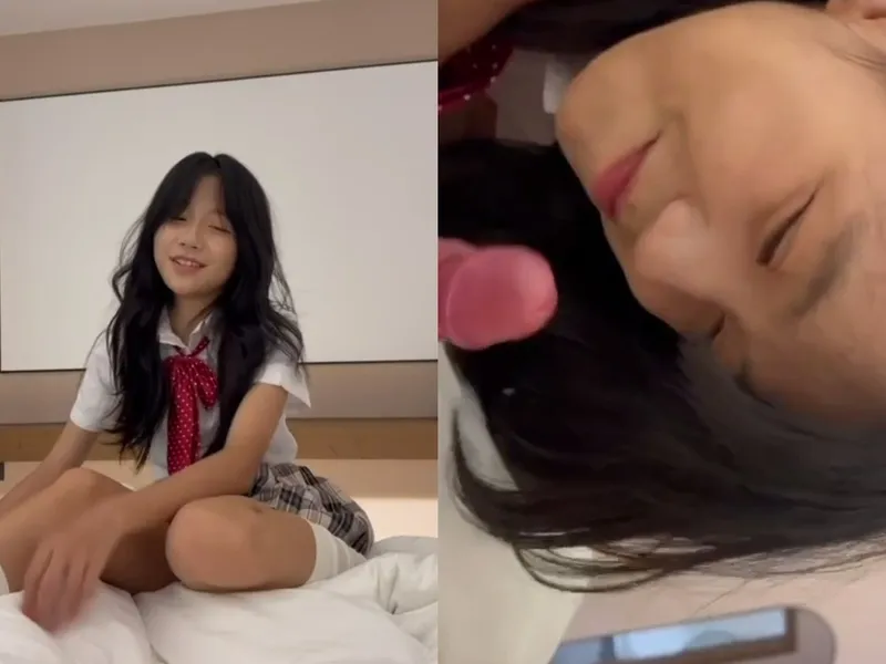 Em loli dễ thương liếm thằng nhỏ biến em thành con em đĩ dâm dục p1